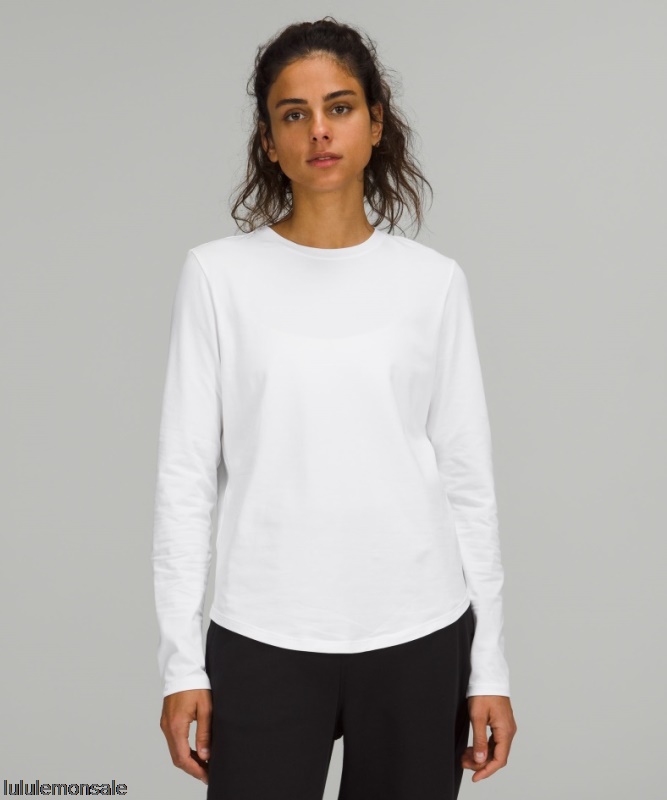 Lululemon Damen DELULU298 | Lululemon Deutschland Weiß Love Langarmshirt